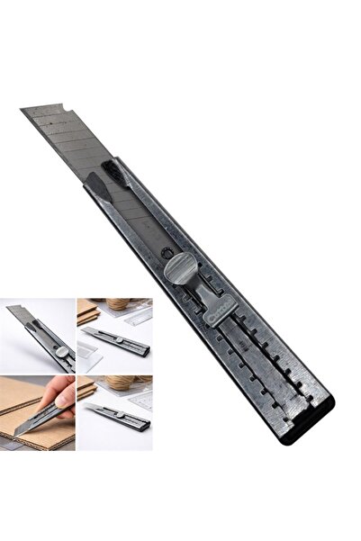 SUNUP SN-27094 Metal 18 Mm Uçlu 15 Cm Falçata - Maket Bıçağı