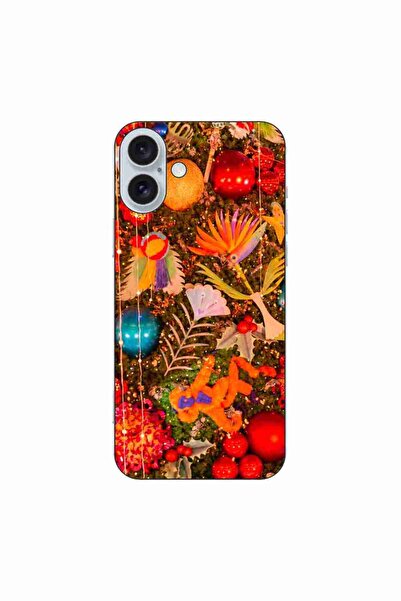 OEM Husa compatibila cu Apple iPhone 16 Plus Silicon Gel Tpu Model Craciun De...