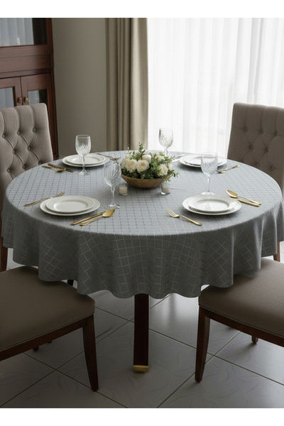 Dome Eastern Premium Faux Leather Table Runner Waterproof and Scratch-Resista...