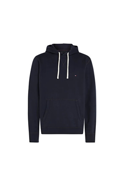 Tommy Hilfiger ΒΑΣΙΚΟ ΦΟΥΤΕΡ ΦΛΙΣ ΜΕ ΚΟΥΚΟΥΛΑ ΣΚΟΥΡΟ ΜΠΛΕ