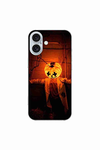 OEM Husa compatibila cu Apple iPhone 16 Silicon Gel Tpu Model Halloween Speri...
