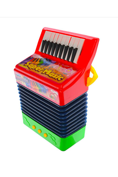 PlayFun Acordeon Jucărie Muzicală Interactivă Lumini LED Sunete Muzicale Inst...