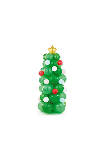 PlayFun Jucărie Buchete Brad Craciun 65 baloane ,6 Interactiv Cadou Copii