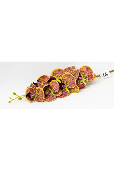 OEM Artificial orchid 7 flowers 16 Green-Grenade