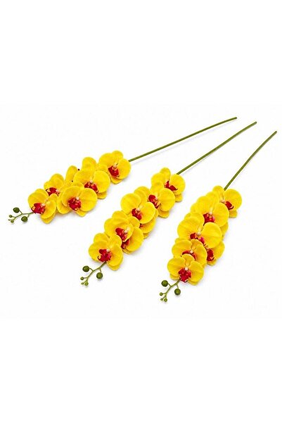 OEM Orhidee artificiala 9 flori 28 Galben
