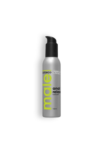cobeco Male Relax intimate lubricant, enhanced comfort, gentle texture, 150 ml