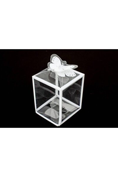 OEM Cutii Acetofan Transparente Cu Fluture 5x4x4 Cm 50/Set