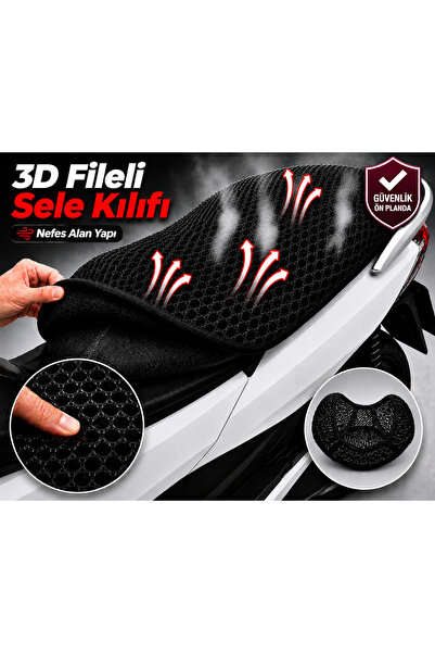 Vi Caro King Motor Rigil 125 Motorcycle Saddle Cover 3D Mesh Saddle Cover Bre...