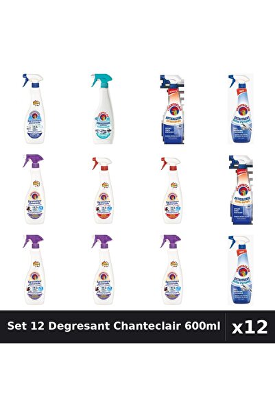 Chanteclair Set 12 Degresant Universal 600ml - Anti-Miros, Bicarbonat, Extra ...