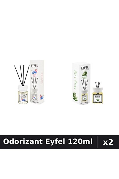 Eyfel Set 2 Odorizante Camera Betisoare - Orhidee, Lacramioare 120ml