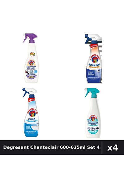 Chanteclair Set 4 Degresant Universal 600-625ml - Lavanda, Anti-Miros, Extra ...