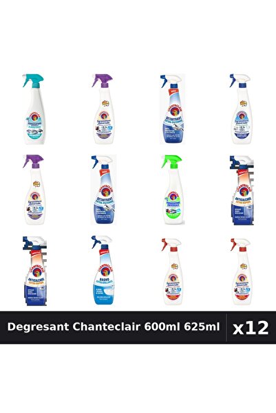 Chanteclair Set 12 Degresant Universal 600ml 625ml - Lavanda, Marsilia, Lamai...