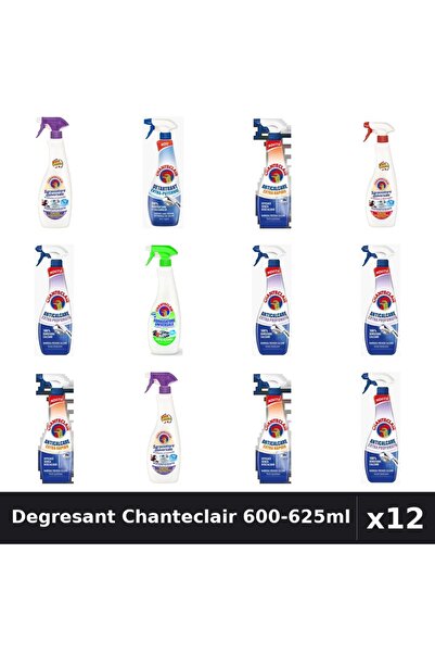 Chanteclair Set 12 Degresant Universal 600-625ml - Mosc, Marsilia, Lămâie, An...
