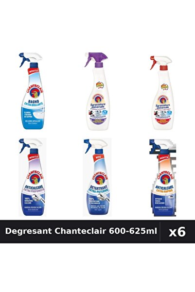 Chanteclair Set 6 Degresant Universal 600-625ml - Extra Parfumat, Marsilia, M...