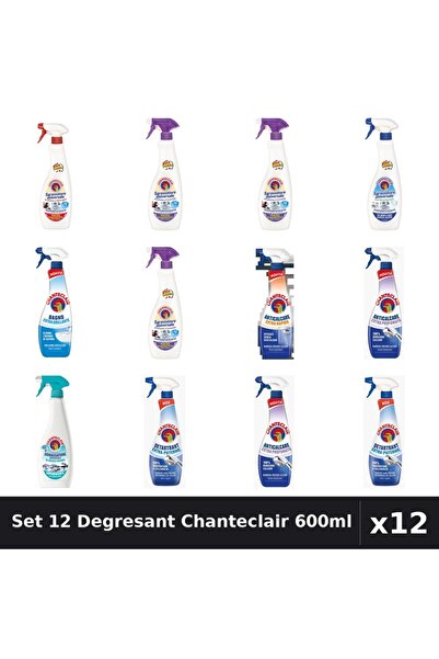 Chanteclair Set 12 Degresant Universal 600ml - Anti-Miros, Bicarbonat, Extra ...
