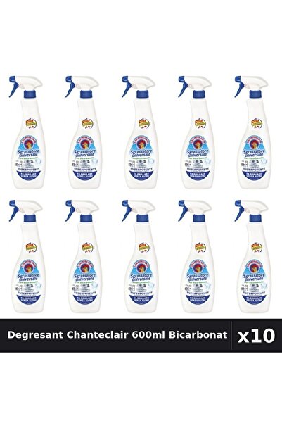 Chanteclair Pachet 10 Degresant Universal 600ml - Bicarbonat, Curățenie Efici...