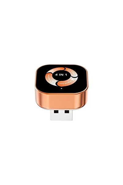 Smart محول لاسلكي 4 في 1 لـ CarPlay وAndroid Auto عبر USB