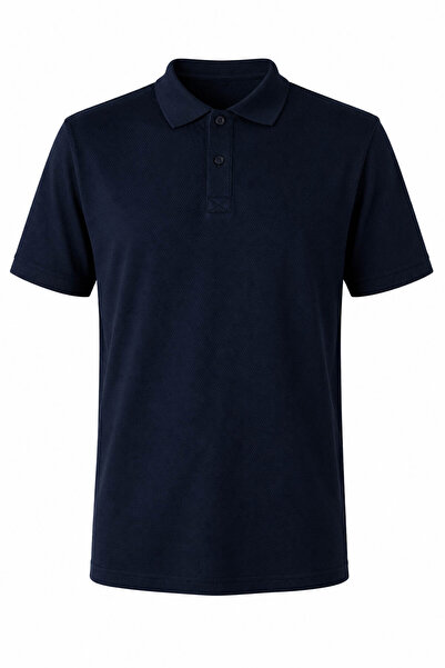 trender Honeycomb jednostruka džerzi crna muška polo majica 2326