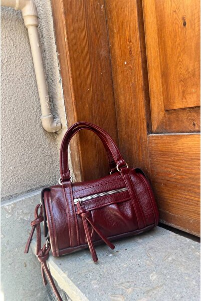 SÜNELA Lace-Up Style Bag, First Quality Leather