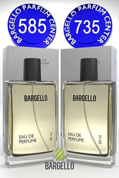 Bargello 585 Erkek Parfüm Floral 50 ML EDP + 735 Erkek Parfüm Fresh 50 ML EDP