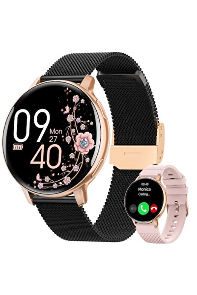 FOSMET Smartwatch pentru femei, brățară fitness, ecran HD de 1.39 inch, monit...