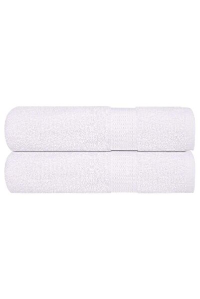 vidaxl Prosoape de mână, FROGN, 2 buc., albe, 50 x 100 cm, 360 g/m²