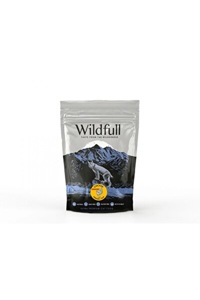 Kudo Wildfull Cat Sterilized, Light - Hrana uscata ultra-premium - Pui - 400g
