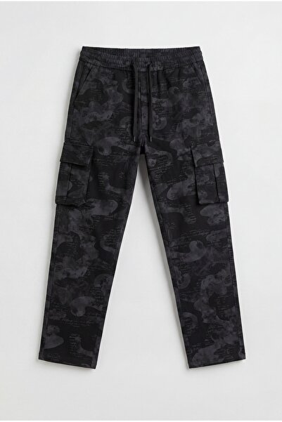 ETEN Camaflouge Printed Cargo Pants -Elasticated Waist