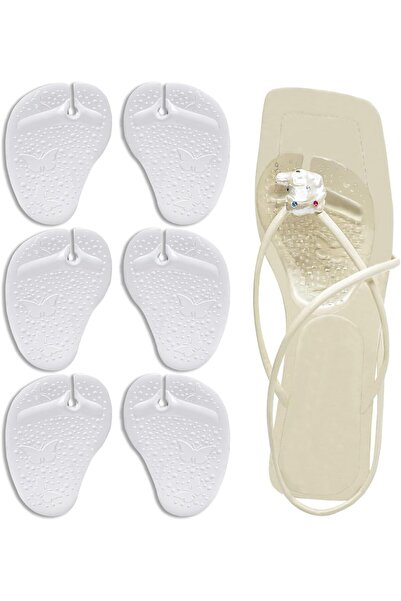 Arabest 3 Pairs Gel Metatarsal Pads for Thong Sandals Flip-Flops,Self-Adhesiv...