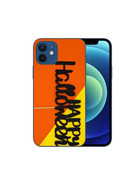 OEM Husa compatibila cu Apple iPhone 12 Silicon Gel Tpu Model Happy Halloween...