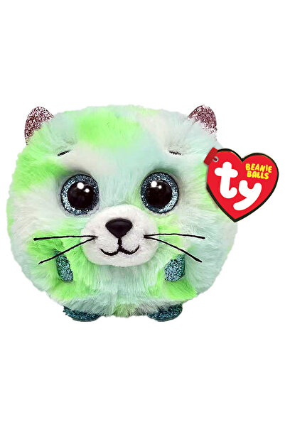 TY Beanie Balls Evie Χνουδωτή Γατούλα Πράσινη