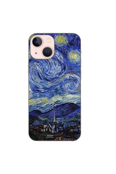 OEM Husa compatibila cu Apple iPhone 13 Mini Silicon Gel Tpu Model Painting