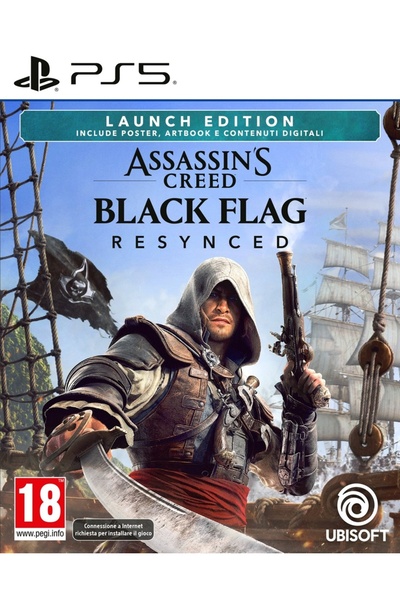 Ubisoft Assassin s Creed IV Black Flag Resynced (Launch Edition) PS5 Oyun