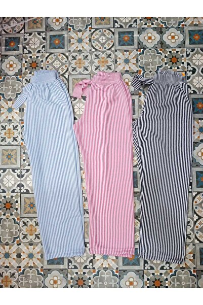 AZRA ÇOCUK GİYİM 3 Pieces of Children's Sweatpants, Flexible, Comfortable, Da...