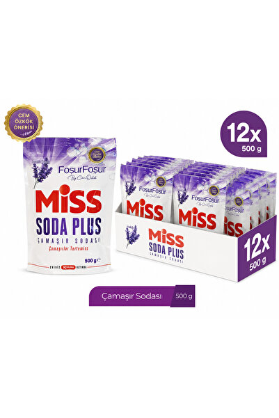 Miss SODA PLUS LAVANTA 500 GR 12 ADET