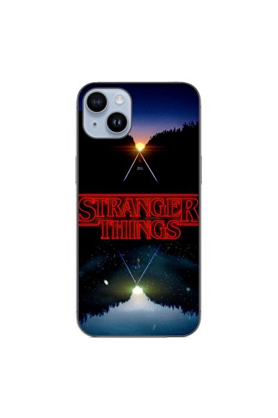OEM Husa compatibila cu Apple iPhone 14 Plus Silicon Gel Tpu Model Stranger T...