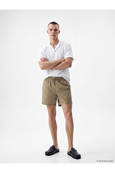 LC Waikiki Esvab • Modern & Distinctive Short-Length Embroidered Men's Swim S...