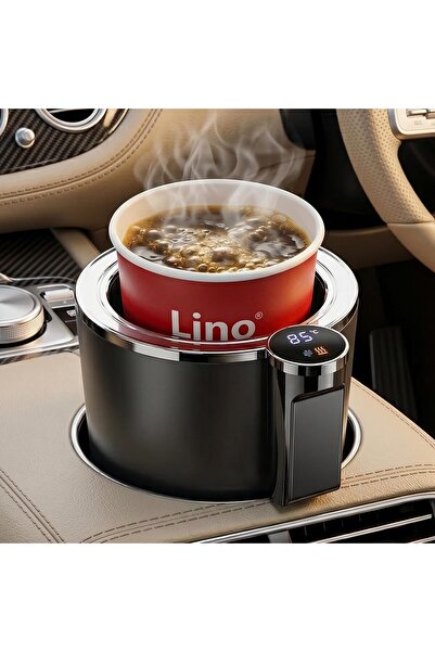 Auto Family FZE Portable 2-in-1 Car Cup Warmer & Cooler, USB Electric Beverag...