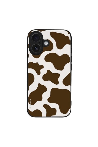 Sonique Θήκη Animal Print Series για Apple iPhone 16 Cow 02