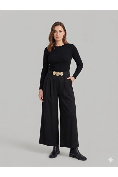 centilmen Bdk wide cut high waist trousers 0901
