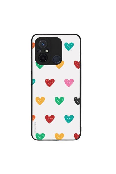 Sonique Θήκη Heart Series για Xiaomi Redmi 12C Λευκό 02