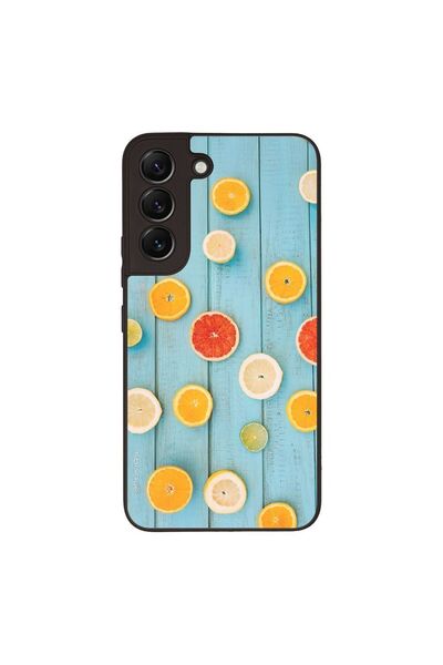 Sonique Θήκη Fruit Series για Samsung Galaxy S22 Γκρέιπφρουτ