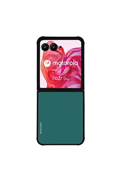 Sonique Θήκη ColorBloc Series για Motorola Motorola Razr 50 Ultra Πετρόλ