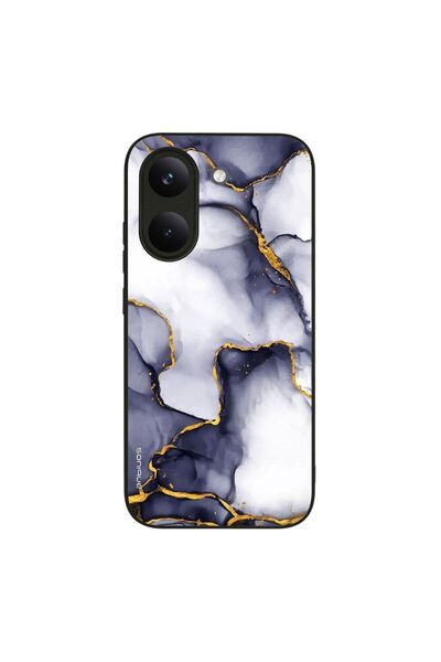 Sonique Θήκη Marble Series για Xiaomi Poco X8 Pro 5G Μωβ Γκρι