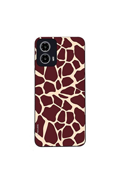 Sonique Θήκη Animal Print Series για Motorola Moto G34 5G Giraffe 03