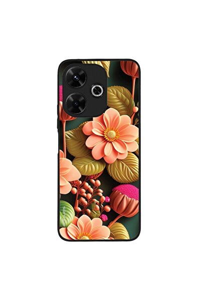 Sonique Θήκη 3D Flower Series για Xiaomi Redmi 13 4G / Poco M6 4G Σομόν