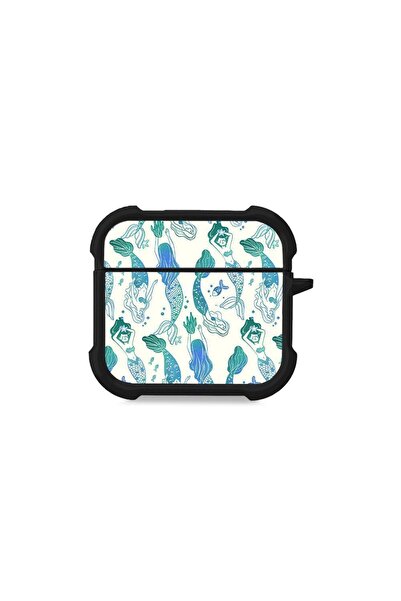 Sonique Θήκη Σιλικόνης Ocean Series για AirPods 4 Γοργόνες