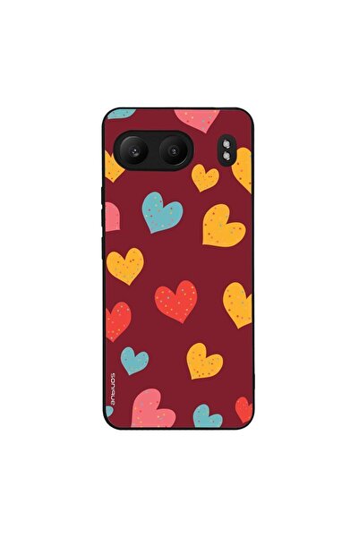 Sonique Θήκη Heart Series για OnePlus Nord 4 5G Μπορντώ