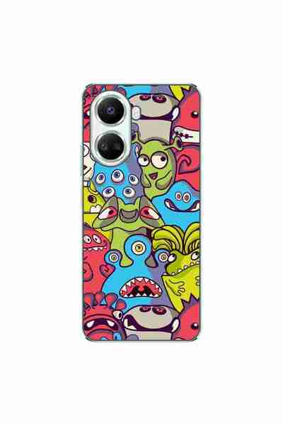 OEM Husa compatibila cu Huawei Nova 10 SE Silicon Gel Tpu Model Squishi Monsters