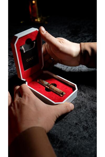 caka lighter Rex Harmony Gri Benzinli Çakmak - CKL-081
